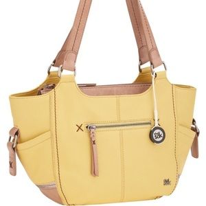 The Sak Yellow Kendra Satchel Handbag